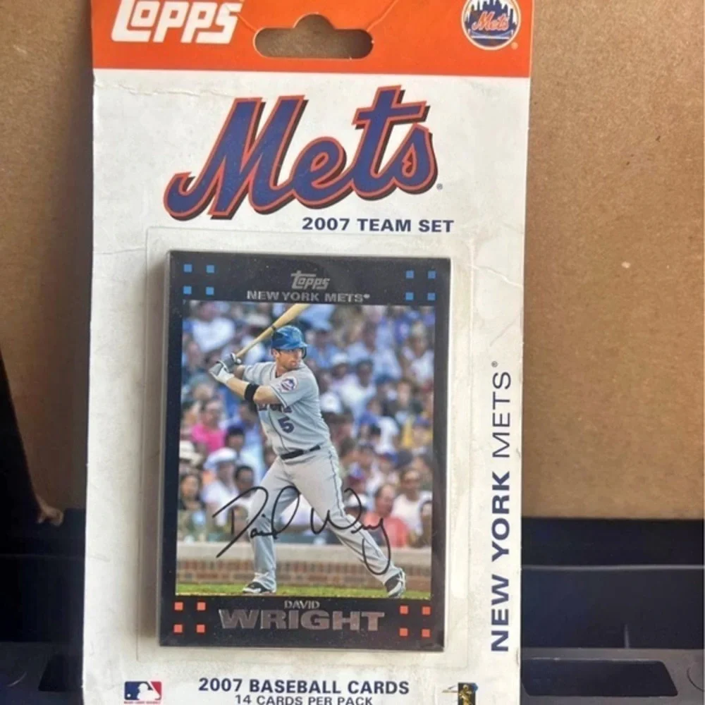 Topps 2007 New York Mets Baseball Card Set